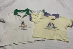110サイズ90サイズ2着ディズニーTシャツ