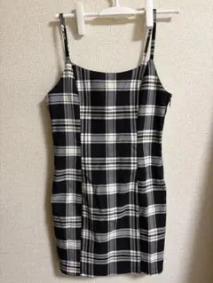 H&M チェックキャミワンピ【新品未使用】
