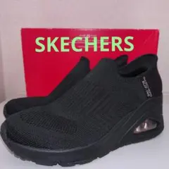 スケッチャーズ　SKECHERS　スリッポン　スニーカー