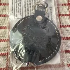 新品 わちふぃーるど レザーカバーリールキー 青