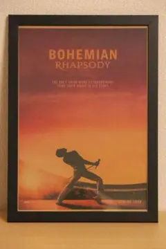 クイーン　QUEEN　フレディ・マーキュリー　ポスター　額付き