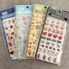 【正規品】BT21 PUKUPUKU SEAL ステッカー ぷくぷくシールのサムネイル