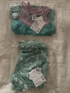 ディズニー BABYドレススタイ &ドレスパンツ　セット　アリエル