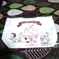 スヌーピー サーティワンアイス コラボ 限定 新品 ミニトート （最終値下げ）