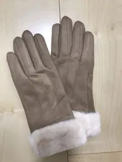 手袋 レディース 5本指  厚め 裏起毛 保温 防寒  快適 TUCANO