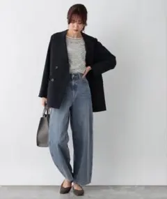 GLOBAL WORK【グローバルワーク】GOODデニムバギーパンツ　S