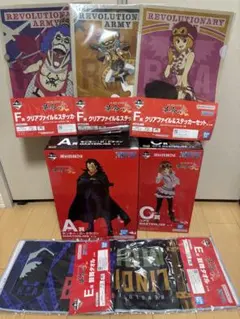 ワンピースONE PIECE 一番くじフィギュア革命の炎 3体 - メルカリ