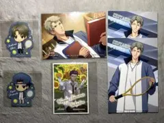 テニプリ　ポストカード　ステッカー　ブロマイド　宍戸亮　鳳長太郎