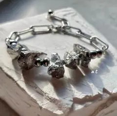 ラフロッククオーツブレスレット　ROKU TOGAトゥデイフル お好きな方にも！