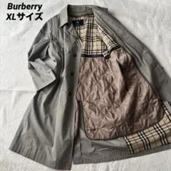 Burberry バーバリー ステンカラーコート ライナー付 メガチェック XLのサムネイル