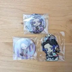 【匿名配送】 鬼滅の刃　缶バッジ　ストラップ　胡蝶しのぶ