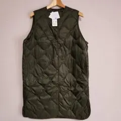 ユニクロウルトラライトダウン、ロング、ベスト