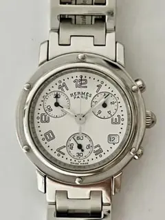 エルメス HERMES クリッパーCL1.310 クロノグラフ レディースのサムネイル