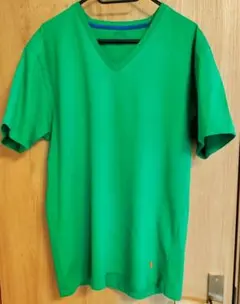 Polo Ralph Lauren Vネック Tシャツ グリーン LLのサムネイル