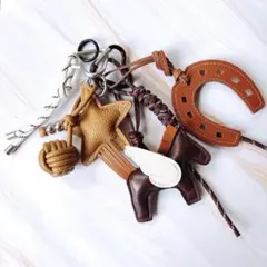 【ごるりん様専用】じゃらじゃらキーホルダー　ペガサス　パラコード