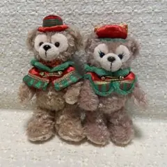 東京ディズニーシー ダッフィー＆シェリーメイ ぬいぐるみバッジ