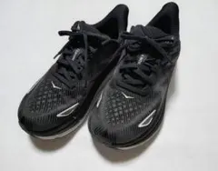 HOKA CLIFTON 9 WIDE 22.5cm ブラックのサムネイル