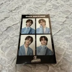 FANTASTICS 7thANNIVERSARYロト　中島颯太　F賞ステッカー