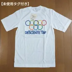 デサント DESCENTE Tシャツ Мサイズ 8か国対抗陸上競技大会　白のサムネイル
