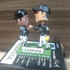 H*K様 佐々木朗希 ボブルヘッド 2点セット H*K様 佐々木朗希 ボブルヘッド 2点セット - メルカリ