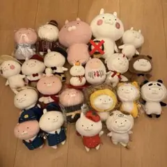 【新品】うさまる　ぬいぐるみ　いちご　セット 新品⚫︎未使用】 うさまるアートデリいちご福岡限定