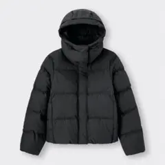 GU ジーユー　ヒートパテッドブルゾン