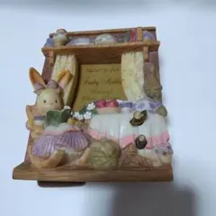 可愛い☆ナルミ うさぎ リス 陶器 置物 - メルカリ