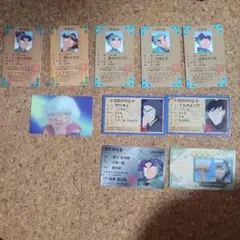 忍たま乱太郎 学生証 教員免許証 バラエティカード 10点セット