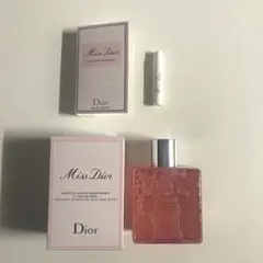 Miss Dior シャワージェル 175ml & ミニ香水セット 1ml