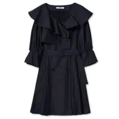 SNIDEL フリルトレンチミニワンピース