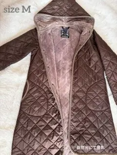 美品✨LAVENHAM キルティングジャケット フードオリーブグリーン 裏ボア