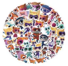 super kitties ステッカー　シール102枚
