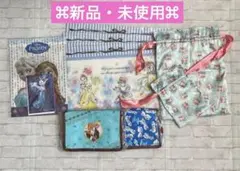 《新品》⌘ディズニープリンセス保冷バッグ、ランチマット４枚、クリアファイルセット