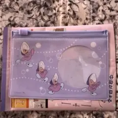 ディズニー ヤングオイスター ポーチ 透明窓付き