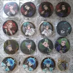 匿名配送 定価以下 ツイステ 缶バッジ カプ缶 ガチャガチャ フロイド シルバー