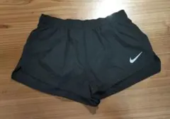 ナイキ ランニングパンツ インナー付 黒 S レディース nike ブラック