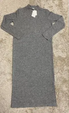 【未使用品】Ropé Picnic グレー ニットワンピース 38 M L