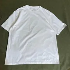 ブラミンク コットンクルーネックエンブレムTEE ホワイト クリーニング済 ブラミンク コットンクルーネックエンブレムTEE ホワイト クリーニング