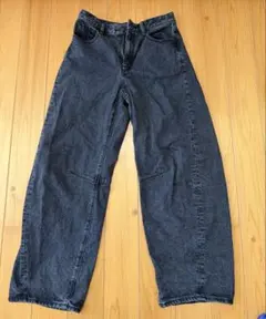 バレルレッグジーンズ gu デニム