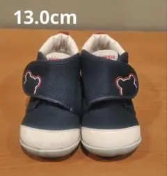 ミキハウス ネイビー ベビーシューズ 13.0cm