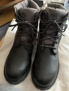 Timberland ワークブーツ ブラック　グレー　6インチ