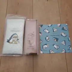 Zoff　モフサンド　mofusand　スタンドケース　メガネ拭き　3点