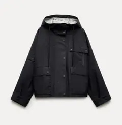 ZARA ザラ　オーバーサイズ ショートケープ