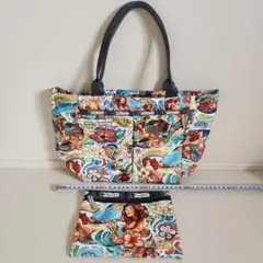 LeSportsac トートバッグ ポーチ付き ハワイ Moana Aheのサムネイル