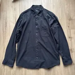 無印良品 長袖コットンシャツ XL