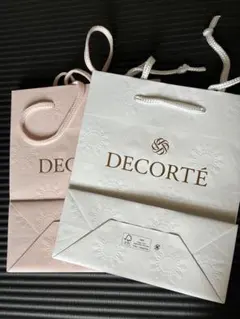 DECORTÉ ショップ袋 2色セット