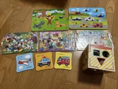 おさるのジョージほかパズルセット売り