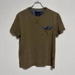 abx エービーエックス メンズ 半袖Tシャツ Mサイズ カーキのサムネイル