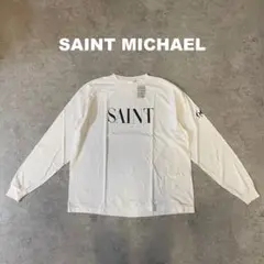 【新品】 XL セントマイケル Saint logo LS tee ロゴ ロンT SAINT M×××××× - 【ラスト1点】SM-YS8-0000-018/ LS TEE /SAINT