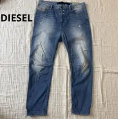 DIESEL ディーゼル デニム ジーンズ W27 ボタンフライ テーパード